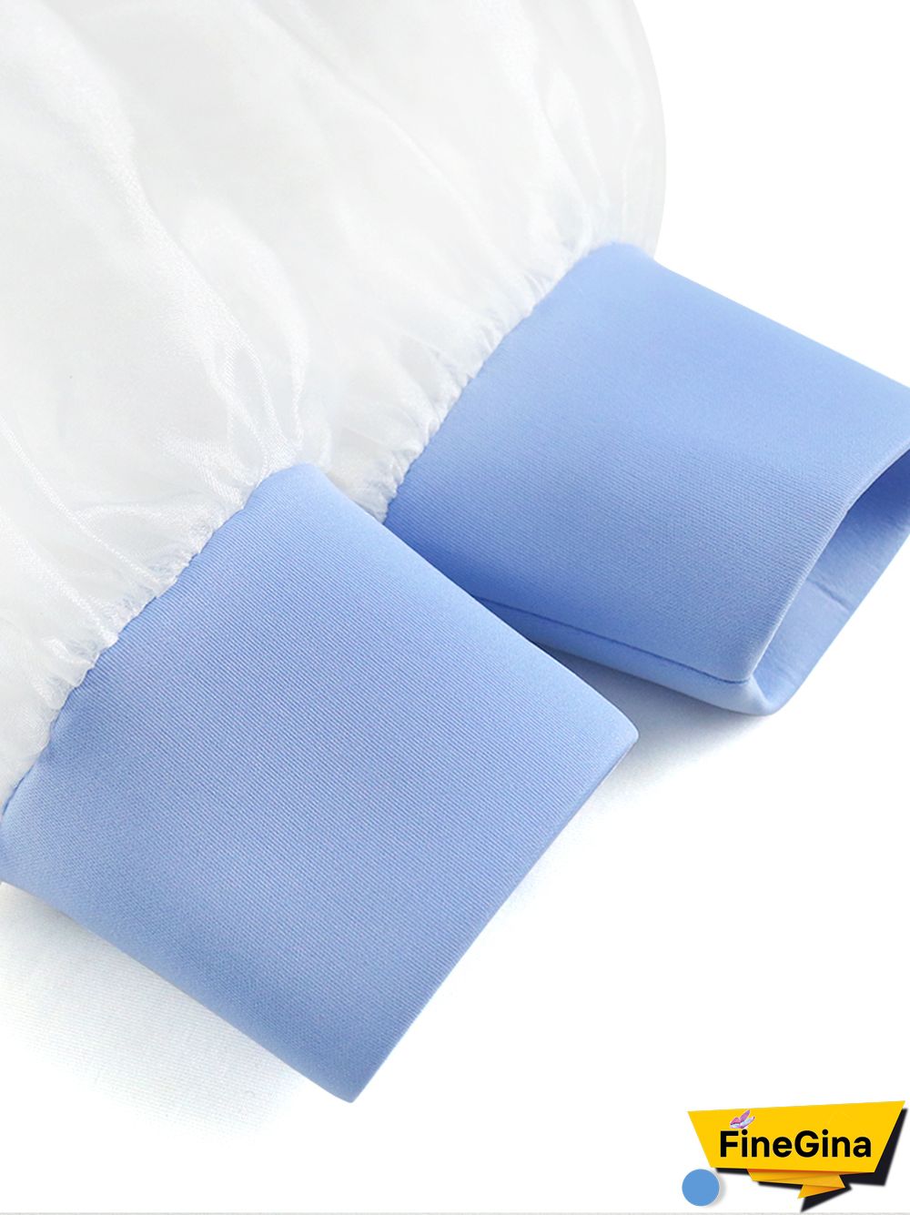 Elegant Blue Dresses Women See Through Long Tulle Sleeve Slim Ruffle Dress Classy Bright Large Size Party Birthday Outfits