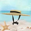 Gioiacombo™ Cappello da spiaggia piatto a tesa larga da donna