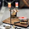 Collapasible Camping Folding Lamp Pole Aluminum Alloy Lantern Holder for Outdoor