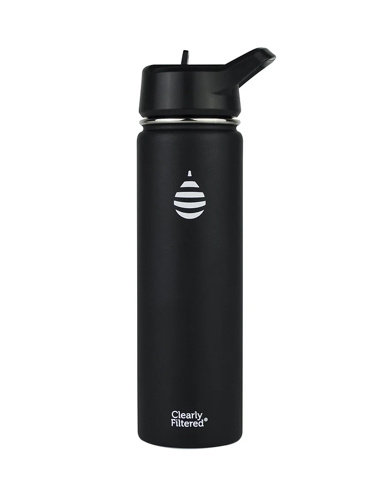Insulated Stainless Steel Filtered Water Bottle