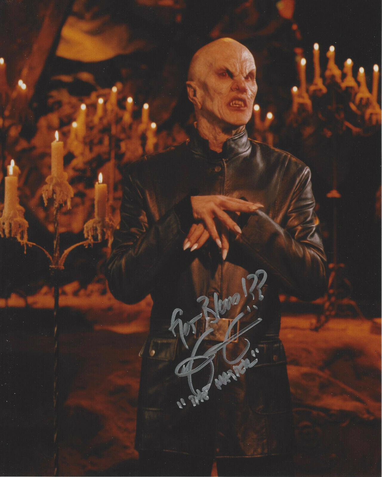 MARK METCALF SIGNED 'BUFFY THE VAMPIRE SLAYER' THE MASTER 8x10 Photo Poster painting COA ACTOR