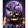 Halloween Pumpkin-11CT Stamped Cross Stitch 40*50cm