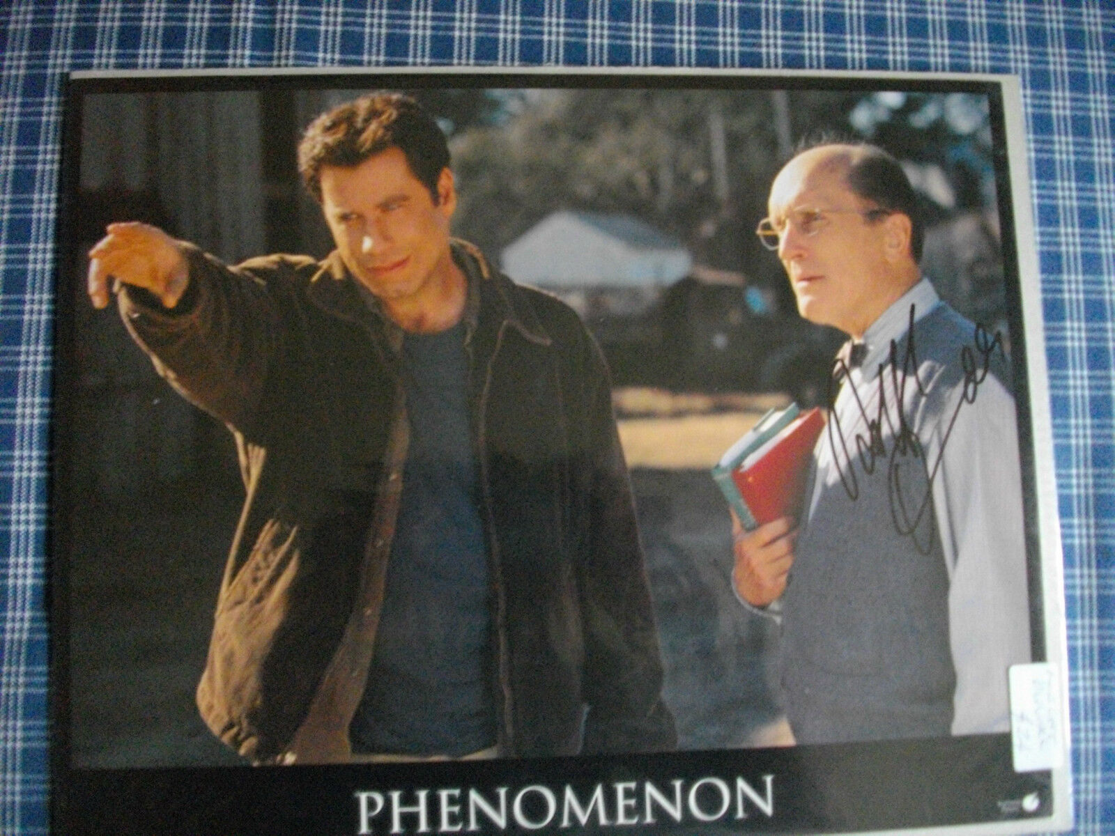 ROBERT DUVALL AUTOGRAPHED POSTER PHENOMENON