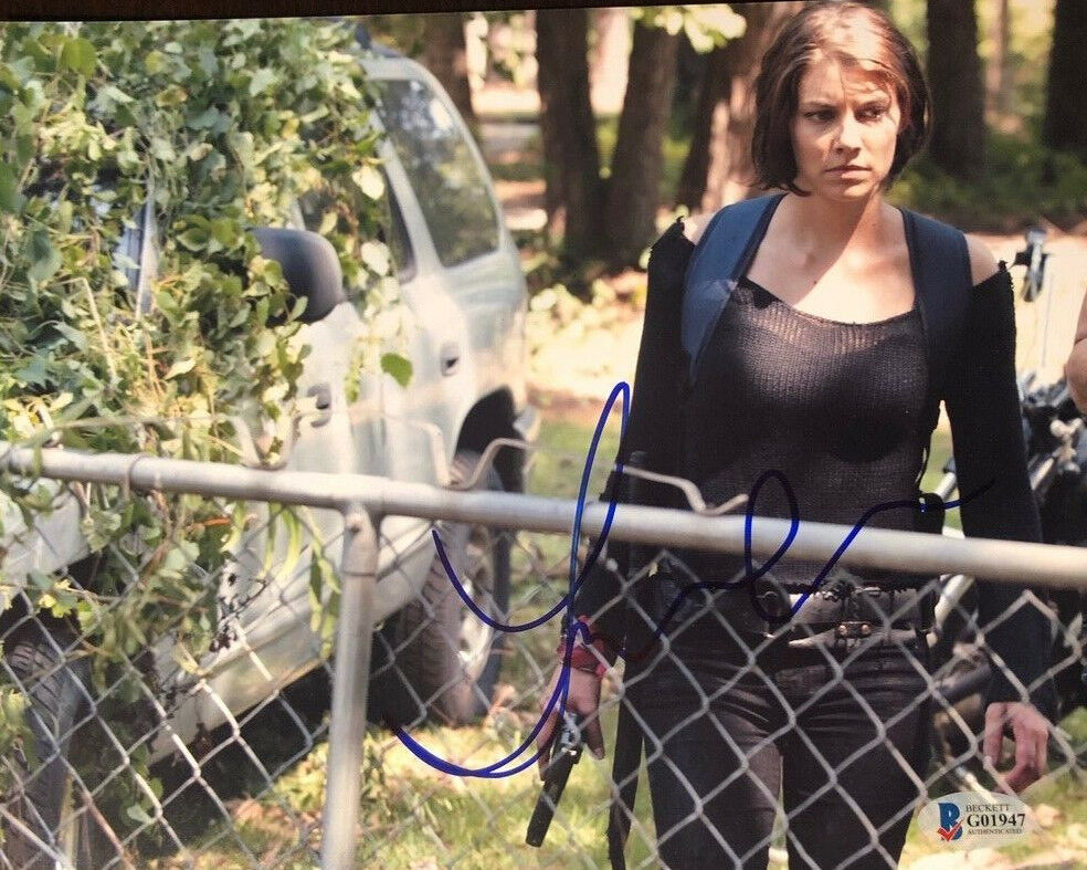 Lauren Cohan signed autographed 8x10 Photo Poster painting Maggie Walking Dead BECKETT