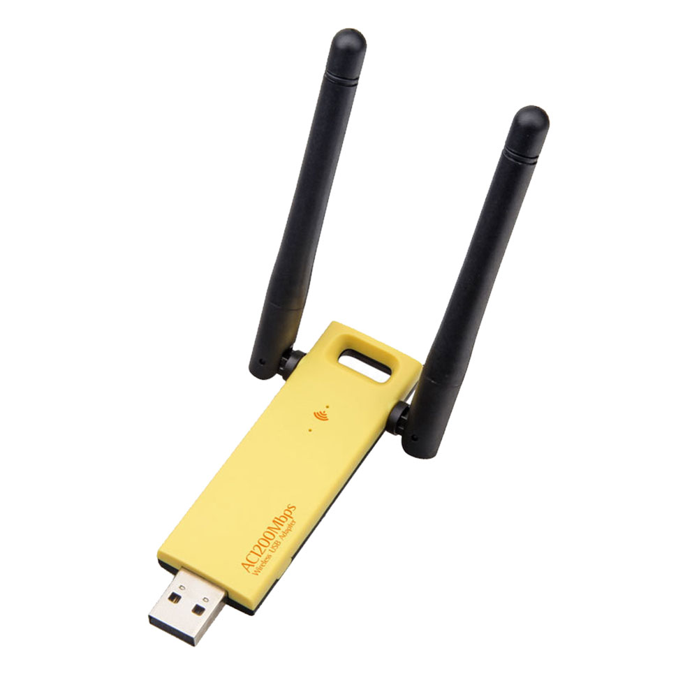 

USB 3.0 WiFi Adapter AC1200 USB WiFi Dongle with 2 5dBi External Antennas, 501 Original