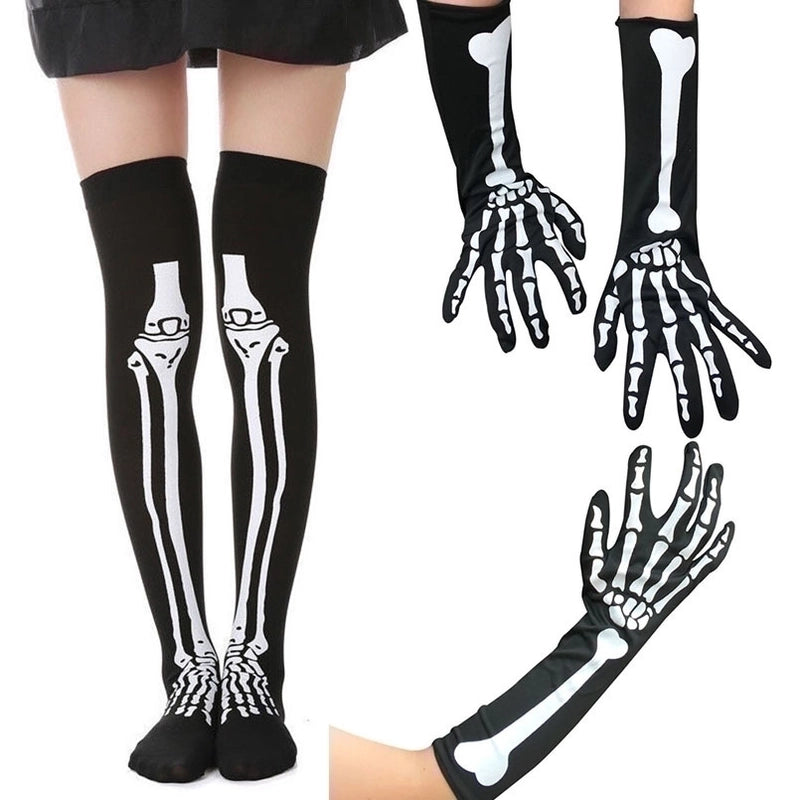 Halloween Skull Cloth Party Costume Props