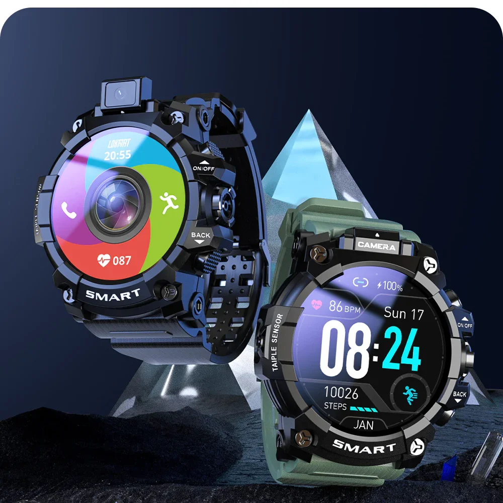 Video Call Wifi Internet Download GPS Positioning Smart Watch