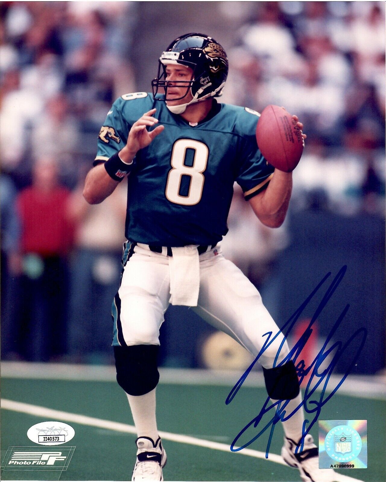 Mark Brunell autographed signed 8x10 Photo Poster painting NFL Jacksonvile Jaguars JSA COA