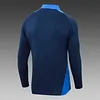 2024/2025 Nottingham Half-Pull Training Suit Royal Blue Football Jersey 1:1 Thai Quality Set