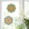 6 PCS Gem Art DIY Craft Kits Mandala Diamond Painting Window Stickers Kit