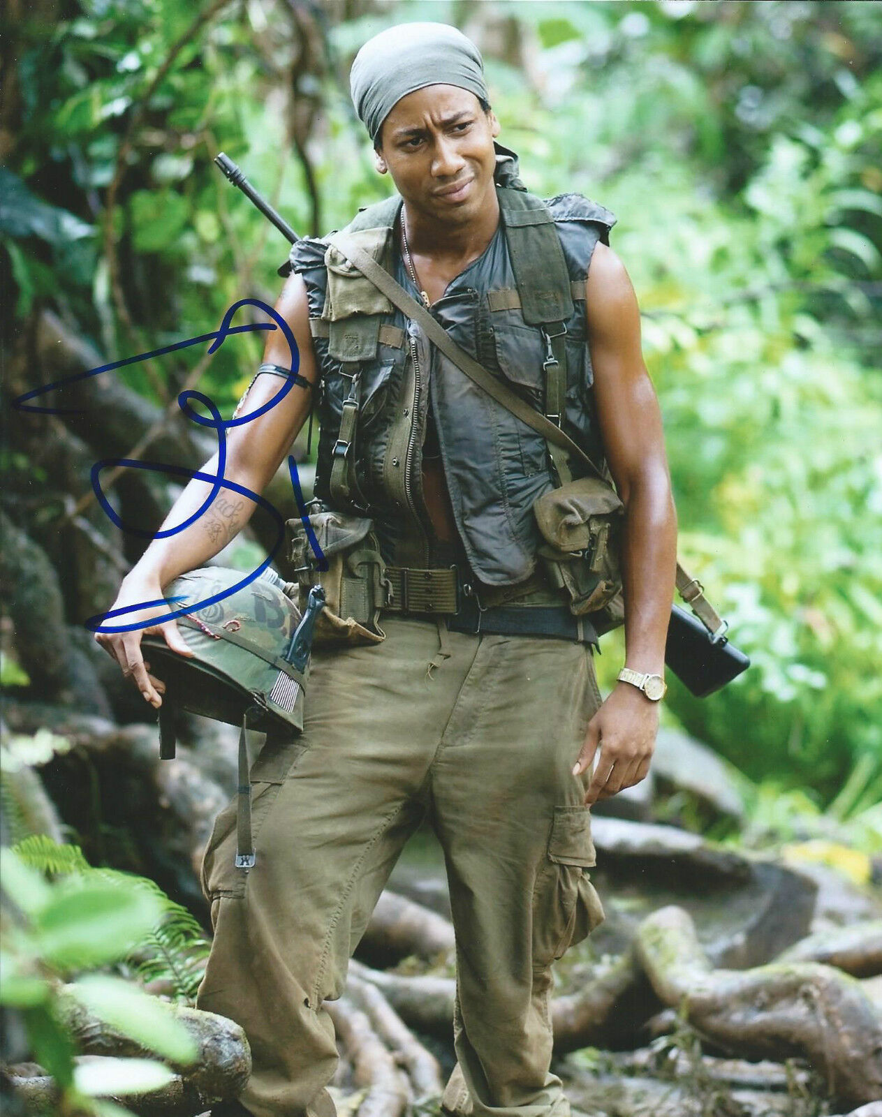 **GFA Tropic Thunder Movie *BRANDON T JACKSON* Signed 8x10 Photo Poster painting MH5 COA**