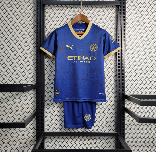 2023/2024 Manchester City Blue Special Edition Kids Kit