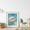 Snowman-Crystal Rhinestone Diamond Painting