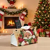 Peinture en PU pour la bo&icirc;te de mouchoirs DIY de No&euml;l en perles et diamants 25x15,5cm