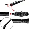 2 LED Quick Release Antenna Kit Spiral Whip Light Mounting Base for ATV UTV RZR