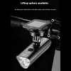 Digital Display Bicycle High-Beam Headlights Cycling Front Flashlight MTB Parts