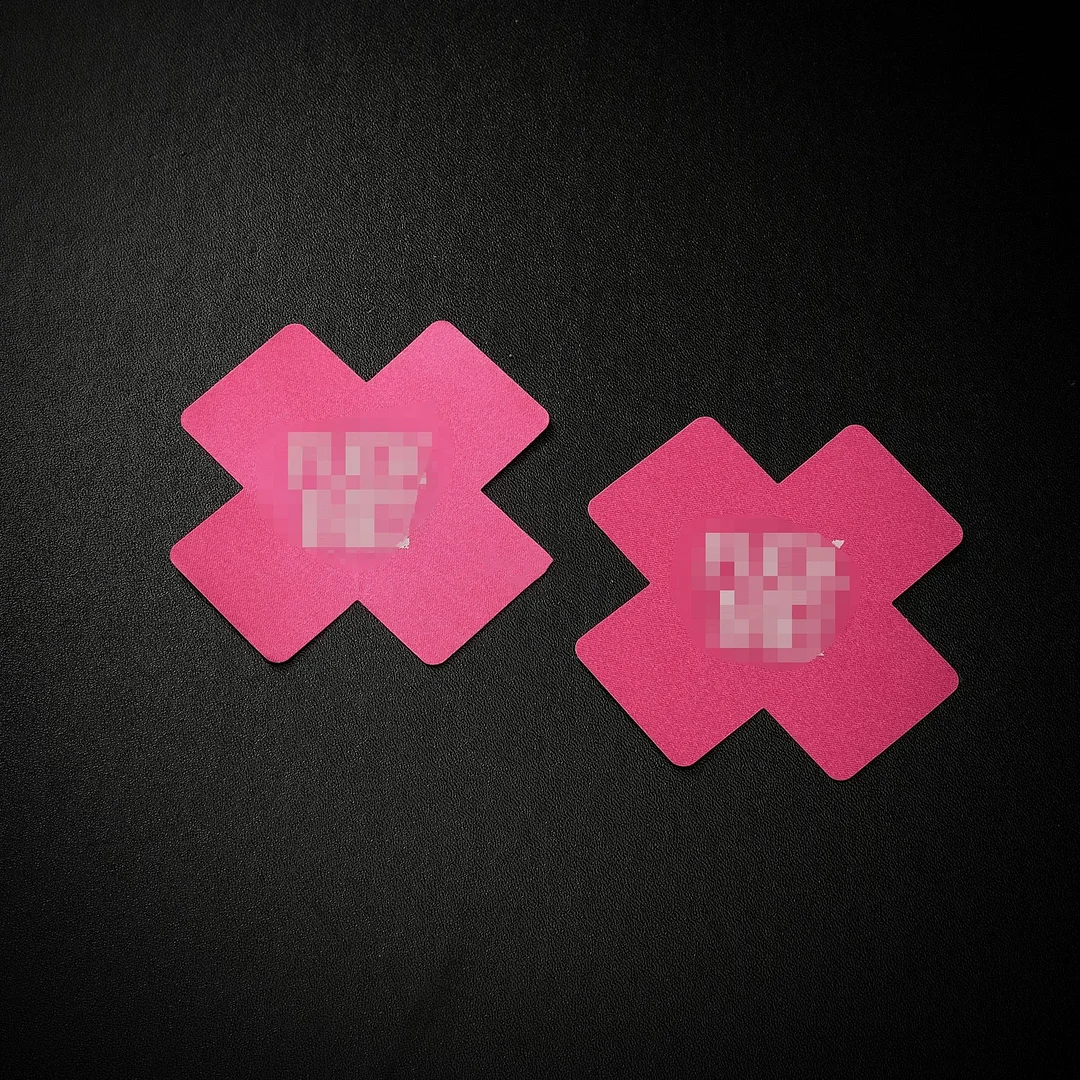 Sexy Women Breast Petals Black Nipple Stickers Invisible Bra Cover Intimate Erotic Disposable Pasties Tepel Sex Accessories