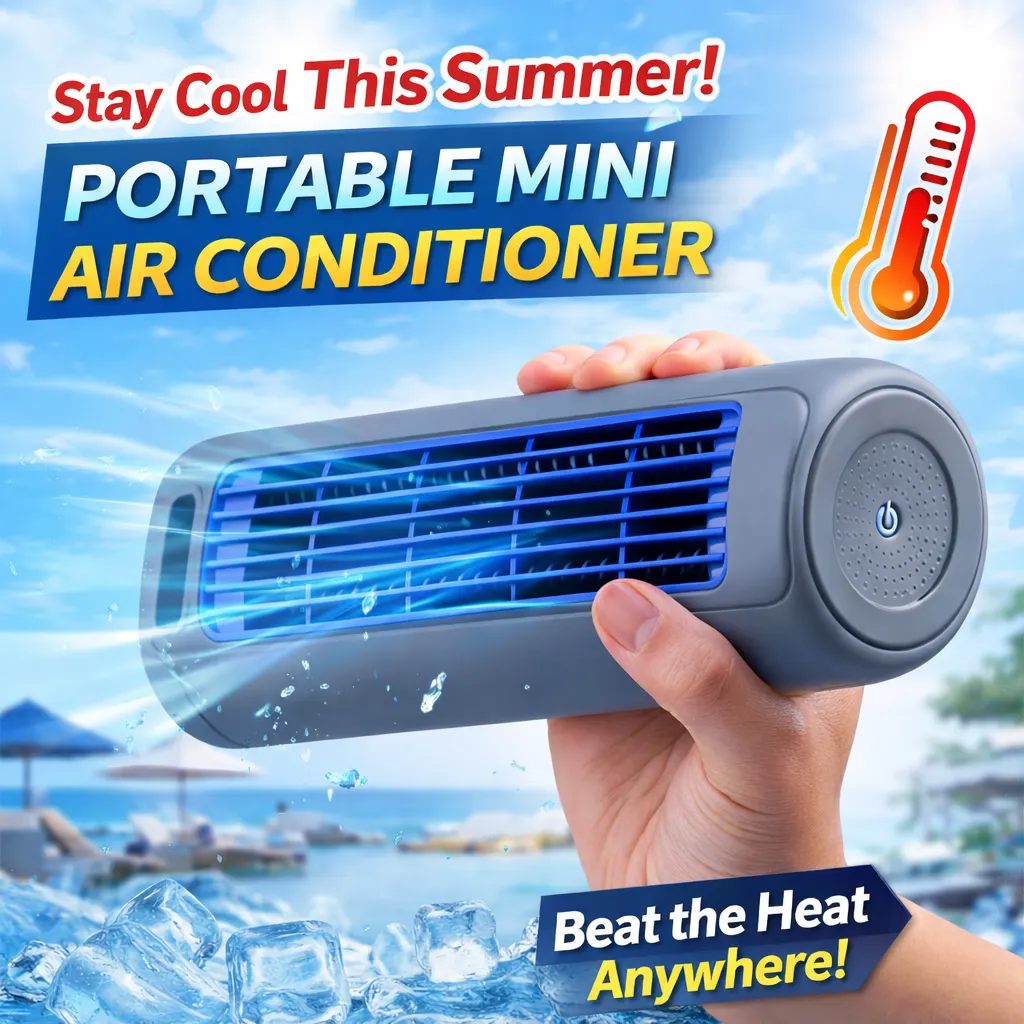 🔥Last Day 70% OFF🌊 Wireless Charging Air Conditioner❄️