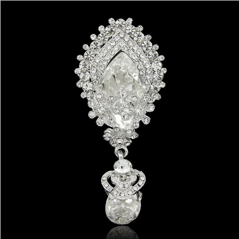 New Rhinestone Bolo Bow Tie High-end Luxury Gifts Korean Version of The British Wedding Wedding Banquet Bowtie Men's Jewelry