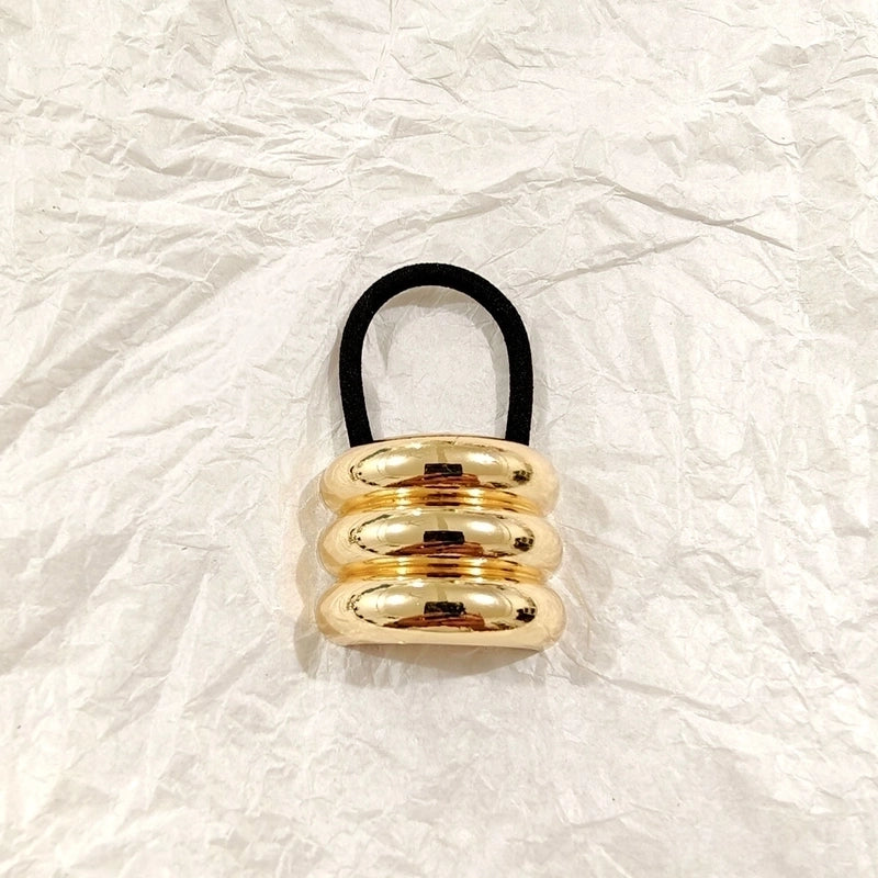 Streetwear Women’s Geometric Alloy Plating Hair Tie