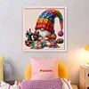 (Multi Style)Gnome-Full Embroidery 3 Strands 11CT Stamped Cross Stitch-45*45CM