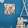 Cute Cat-Full Round Diamond Painting 30*30cm
