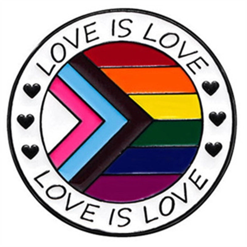 Casual Minimalist Color Block Alloy Unisex Brooches