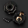 AMK TRX4 Brass Counterweight Black Coating Portal Axle Housing for 1/10 RC Crawler TRX6 TRX4 Upgrade Parts (6 in 1 Set)