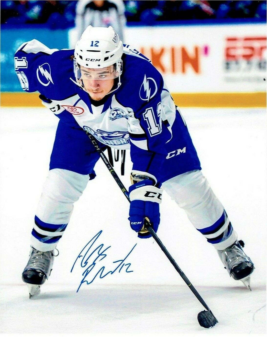 ALEX BARRE-BOULET autographed SIGNED SYRACUSE CRUNCH 8X10 Photo Poster painting #3