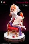 1/4 Scale Wedding ver. Power & Pochita - Chainsaw Man Resin Statue - ZaoHua Studio