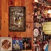 Whisky - Panneaux en &eacute;tain m&eacute;tallique(20*30cm/30*40cm)