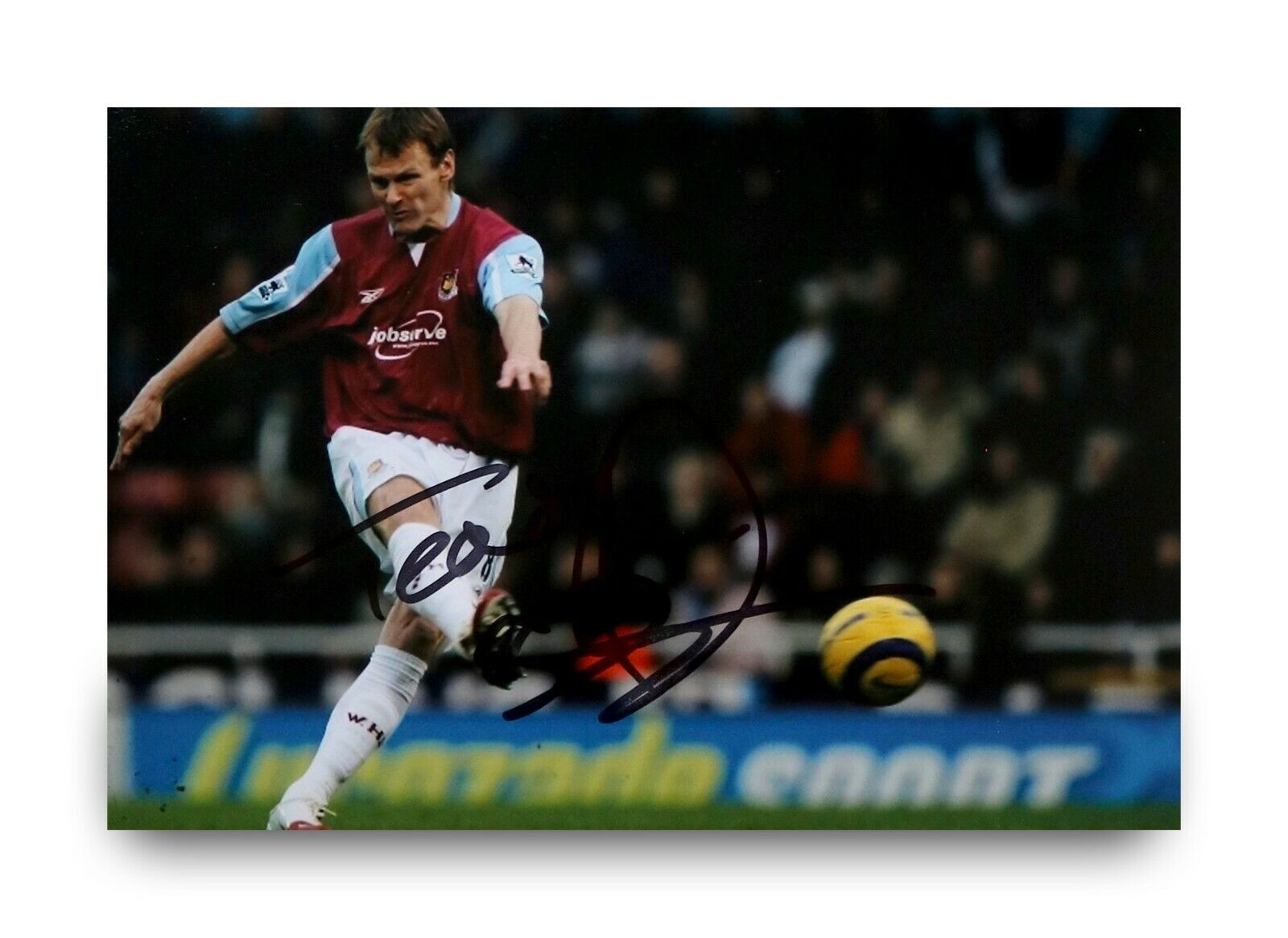 Teddy Sheringham Signed 6x4 Photo Poster painting Manchester West Ham United Autograph + COA