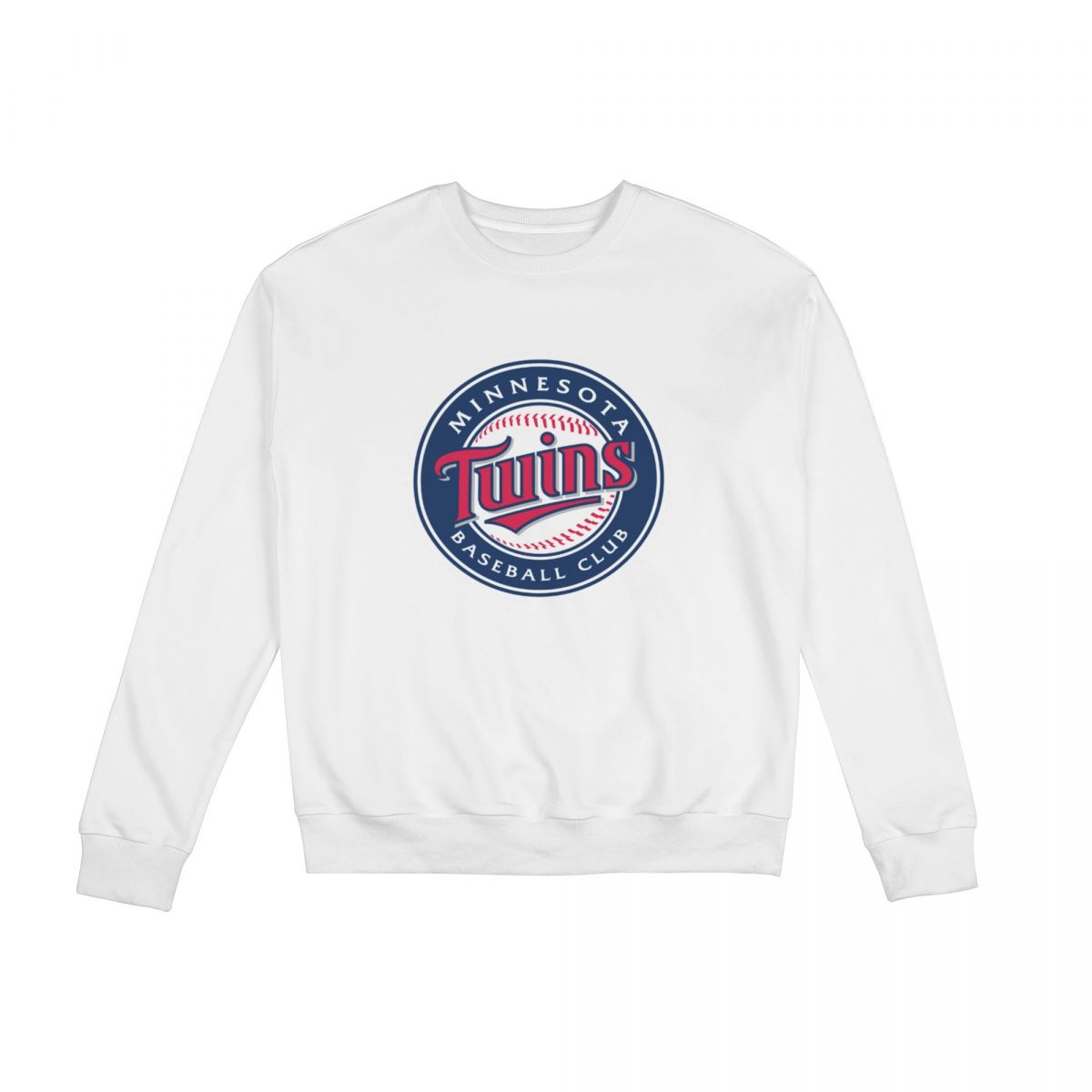 Minnesota Twins Logo Sweatshirt Round Neck Tops