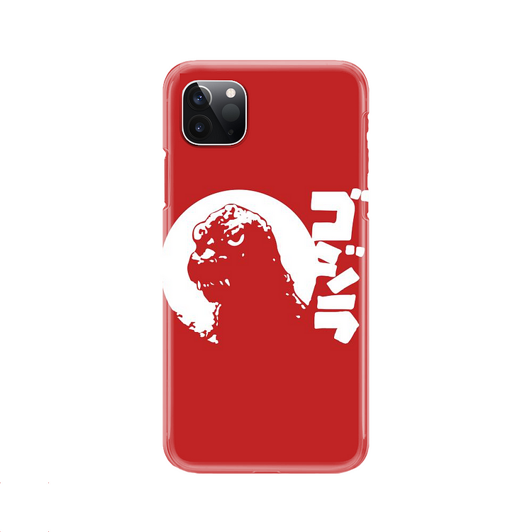 Grunge Motif, Godzilla iPhone Case