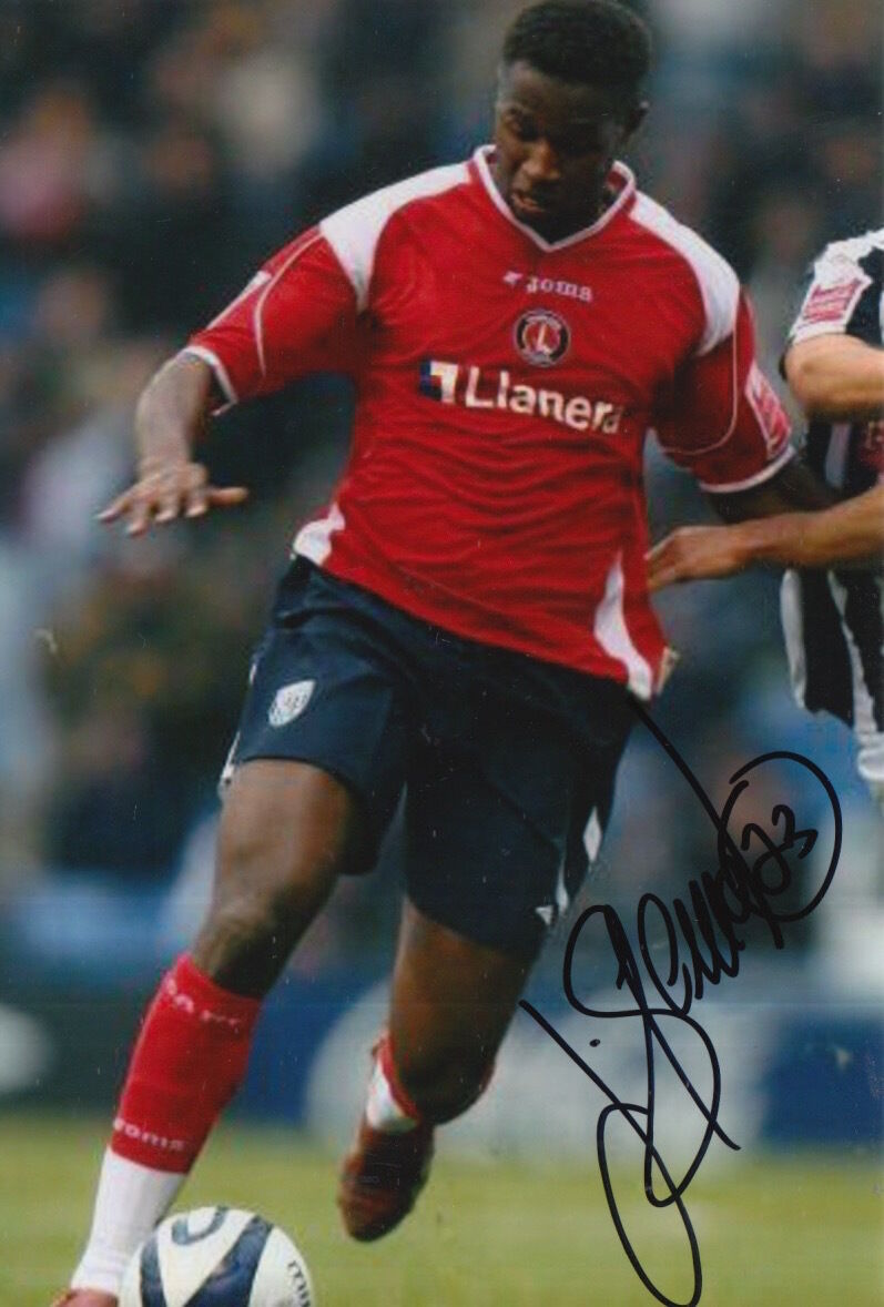 CHARLTON ATHLETIC HAND SIGNED JOSE SEMEDO 6X4 Photo Poster painting.