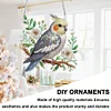 2D Flat DIY Parrot Diamond Art Pendant Diamond Painting Set Home Decoration