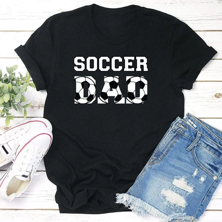 AL™ Soccer Dad T-Shirt Tee-01388-Annaletters