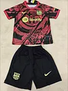 Joyfball 2025/2026 Kids Size  Barcelona Training Football Shirt 1:1 Thai Quality