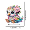 Diamond Painting Acrylic Flower Parrot Table Top Ornament Kits Bedroom Decor