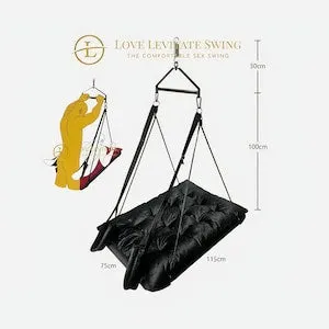 pornhint Pornhint Love Levitate Sex Swing in Black - The Comfortable Sex Swing