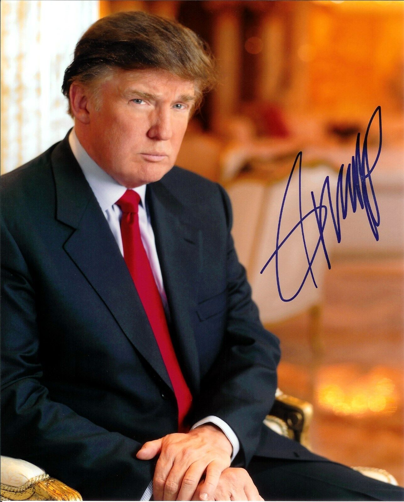 DONALD TRUMP Autographed Signed 8x10 Reprint Photo Poster painting !!