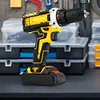 24 in 1 Cordless Drill Set 21V Brushless Electric Drill with Drill Bits