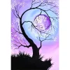 Fantasy Sky And Tree  | Full Round Diamond Painting Kits