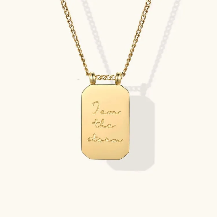 I Am The Storm Necklace