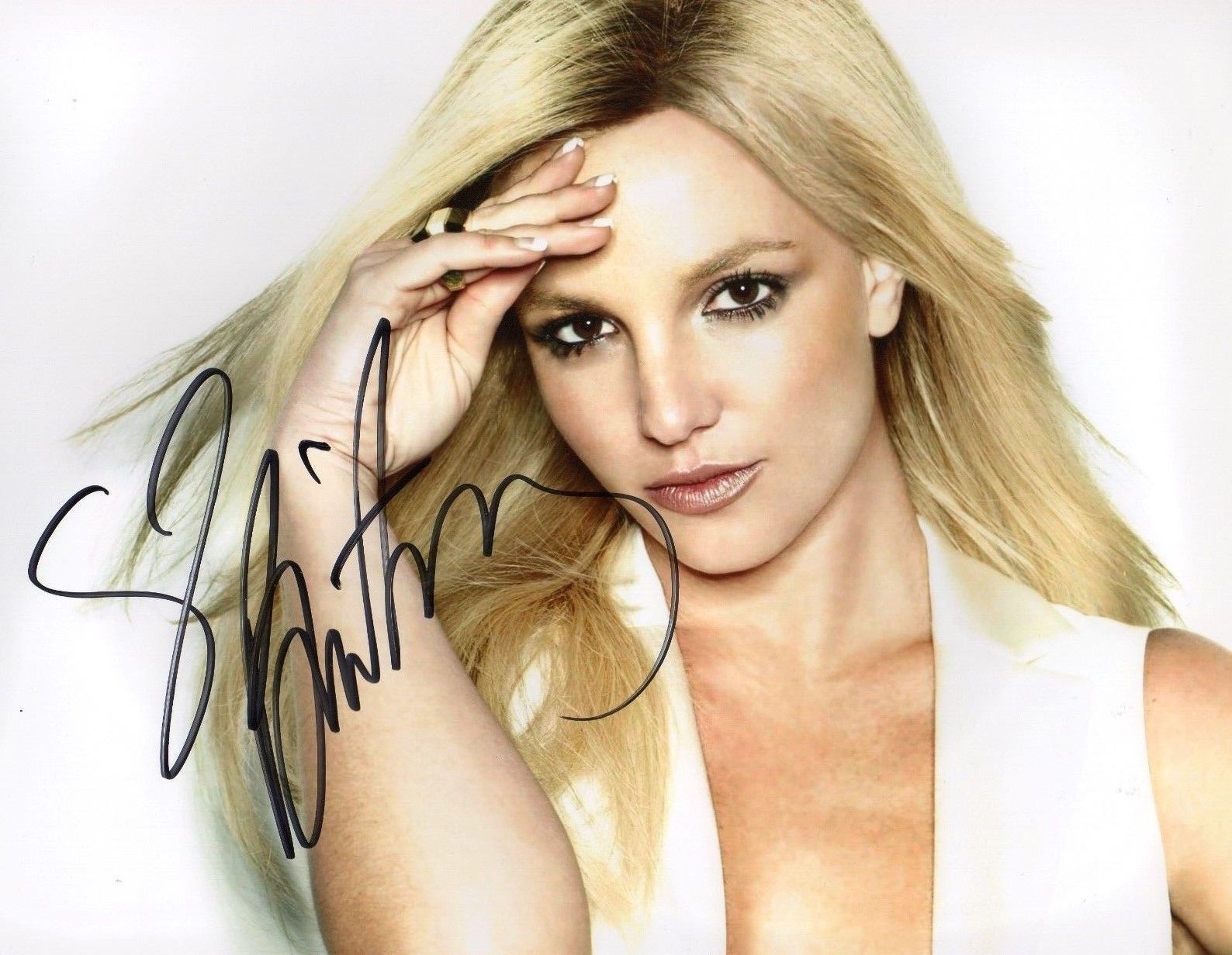 BRITNEY SPEARS AUTOGRAPHED SIGNED A4 PP POSTER Photo Poster painting PRINT 38