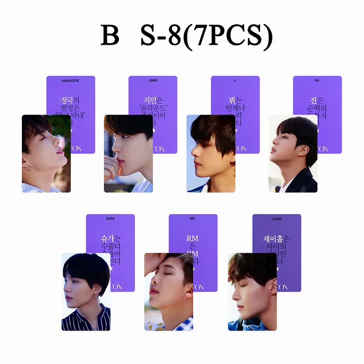 BTS X DICON Card Set