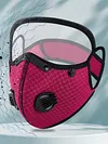 Cycling Face Mask with Active Carbon Filter Dust-Proof Breathable