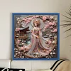 Kimono Girl-11CT Stamped Cross Stitch 50*50cm