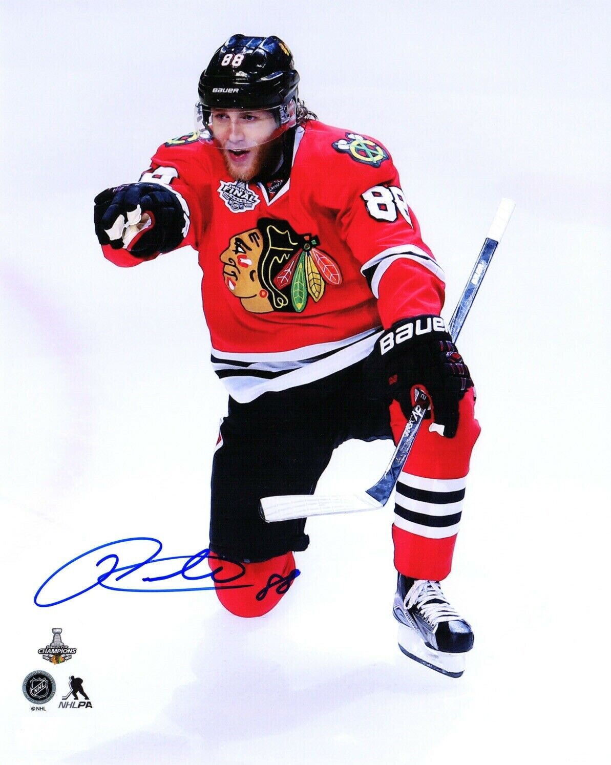 Patrick Kane Autographed Signed 8x10 Photo Poster painting ( Blackhawks HOF ) REPRINT