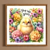 Diamond Painting-DIY Full Round Drill Easter Chick Bunny
